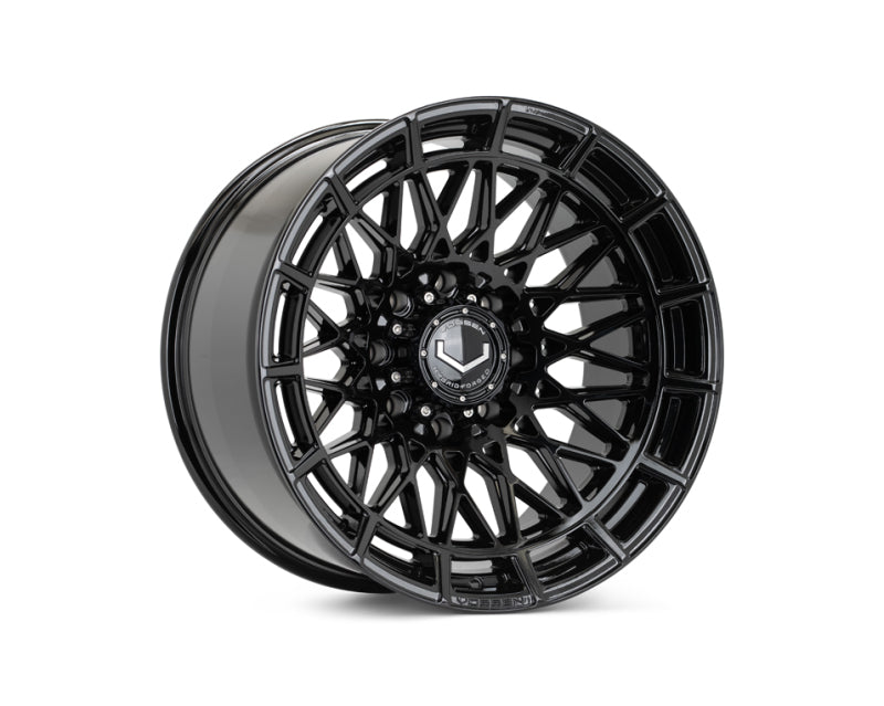 Vossen HFX-3 22x10 - 8x165.1 - ET18 - Super Deep Face - 125.1 - Gloss Black Wheel