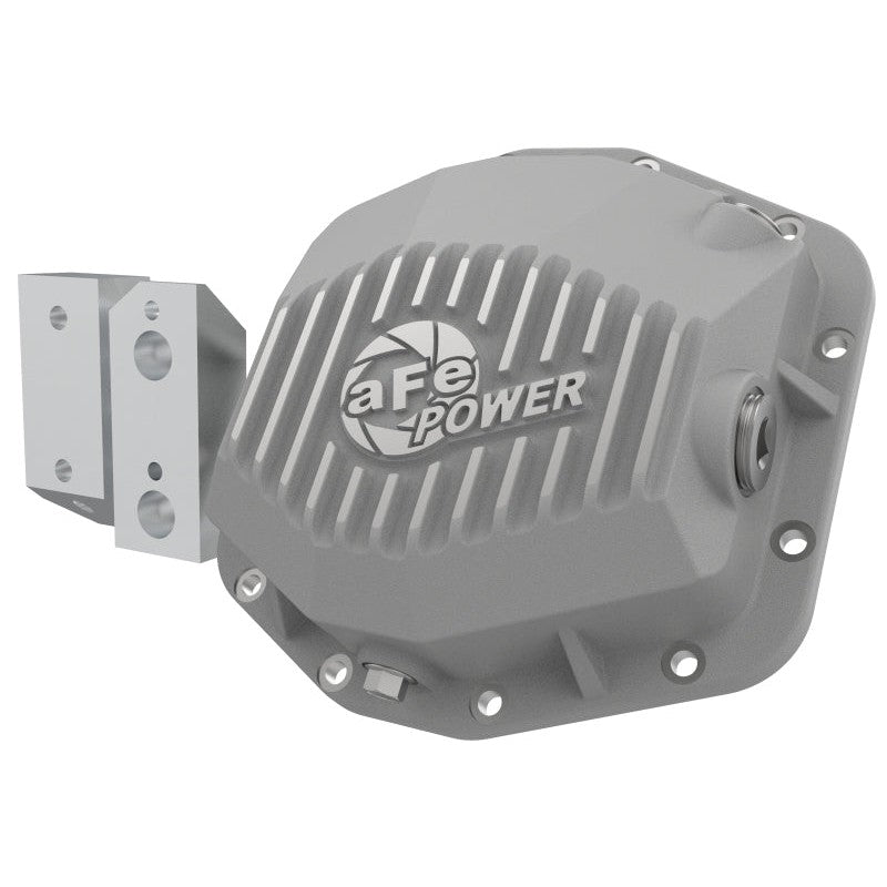aFe Street Series Rear Differential Cover Raw w/Machined Fins 20+ Jeep Gladiator JT (Dana M220)