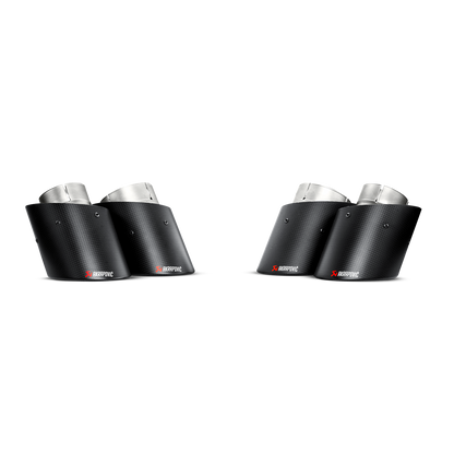 Akrapovič Evolution Line Catback Exhaust System (Titanium) w/ Carbon Tips - 2013-2017 Audi S6/S7 (C7)