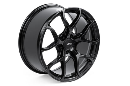 APR A01 Flow Formed - 18x8.5 - 5x112 - ET45 - 66.5mm Center Bore - Satin Black Wheel