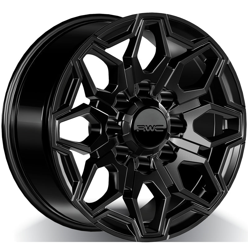 RWC 807 Satin Black 20x9 +18 8x170mm 124.9mm