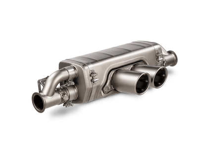 Akrapovič Slip-On Race Line Exhaust (Titanium) w/Titanium Tips - 2025+ Porsche 911 GT3/GT3 Touring (992.2)