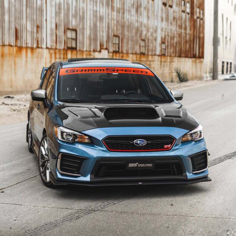 GrimmSpeed Windshield Banner - Red