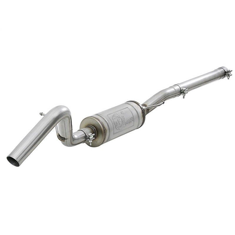 aFe MACH Force-Xp 2.5in 409 SS Mid-Pipe w/ Muffler 2007+ Jeep Wrangler (JK) V6 3.6L/3.8L