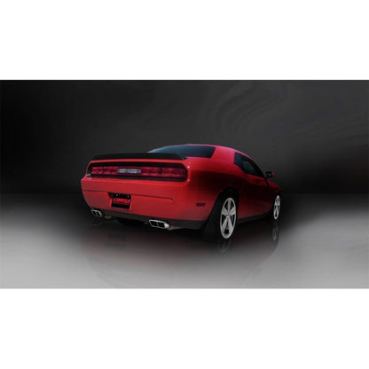 Corsa 09-10 Dodge Challenger R/T 5.7L V8 Manual Polished Xtreme Cat-Back Exhaust