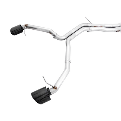 AWE Tuning Audi B9 RS5 Sportback Track Edition Exhaust- Non Resonated - Diamond Black RS-Style Tips
