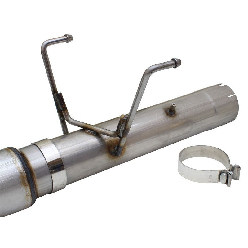 aFe MACHForce XP Exhaust Large Bore 5in DPF-Back SS 13-15 Dodge Trucks L6-6.7L (td) *Polish Tip