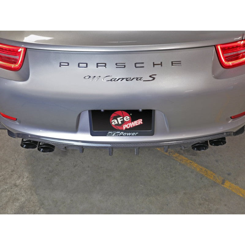 aFe MACH Force-Xp 12-16 Porsche 911 3in to 2.5in 304 SS Cat-Back Exhaust (Excludes Turbo Models)