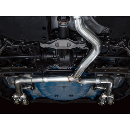 AWE Tuning 2022+ VB Subaru WRX Track Edition Exhaust - Chrome Silver Tips