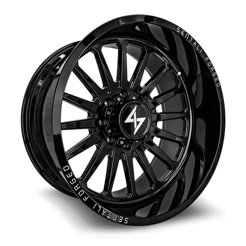 Sentali Forged SF2GB Gloss Black 30x16 -99 5x139.7mm 77.8mm