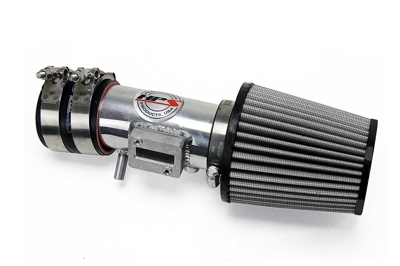 HPS Polish Shortram Cold Air Intake Kit 2009-2013 Honda Fit 1.5L 827-102P