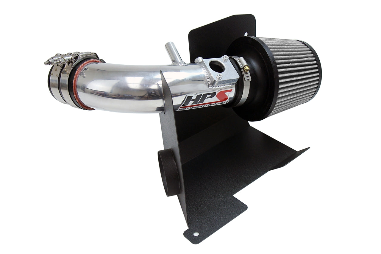 HPS Polish Shortram Cold Air Intake Kit 2012-2015 Honda Civic Si 2.4L 827-111P