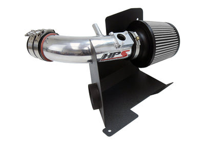 HPS Polish Shortram Cold Air Intake Kit 2012-2015 Honda Civic Si 2.4L 827-111P