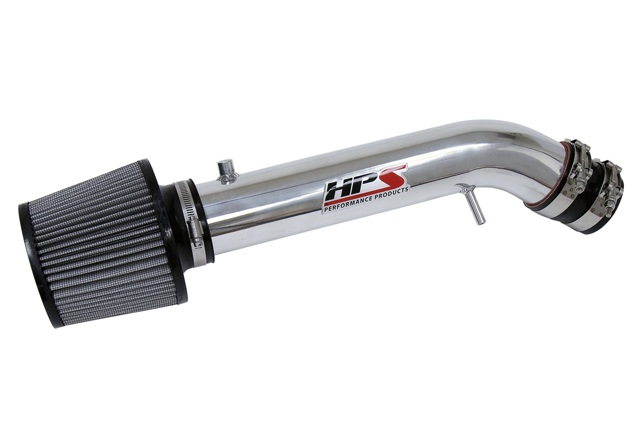 HPS Performance Polished Shortram Air Intake Kit 1999 2000 Honda Civic Si 827-113P