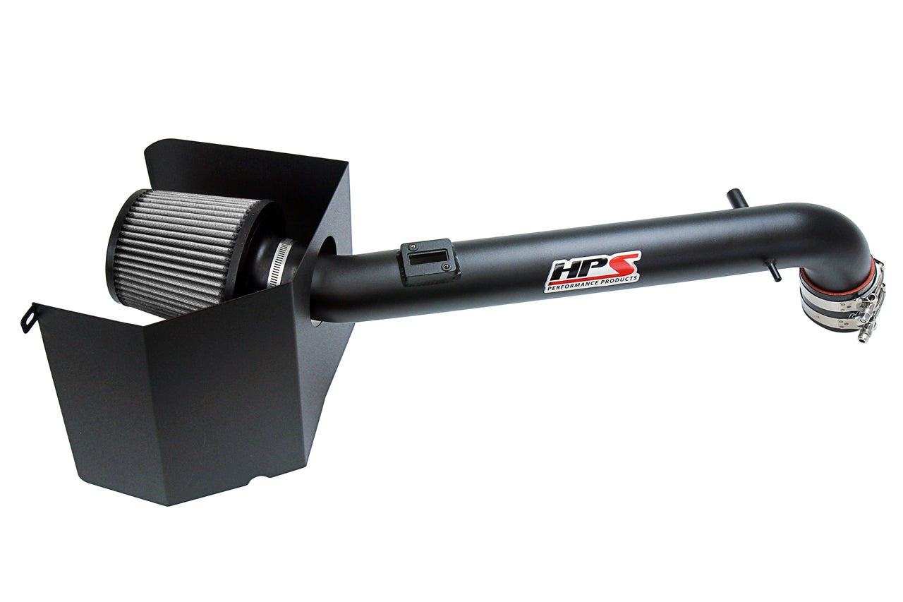 HPS Black Cold Air Intake Kit with Heat Shield 2005-2015 Toyota Tacoma Pickup Truck 2.7L 827-169WB