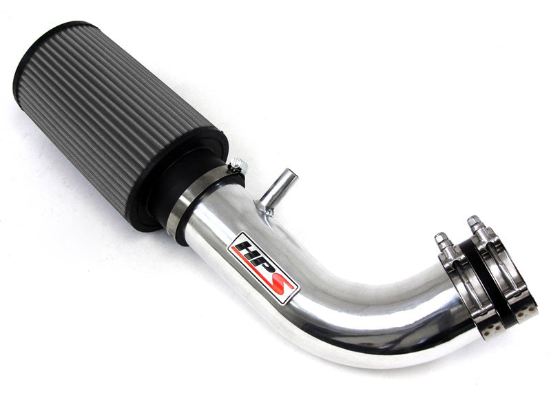 HPS Performance Shortram Air Intake Kit 2007-2011 Jeep Wrangler 3.8L V6, Polish