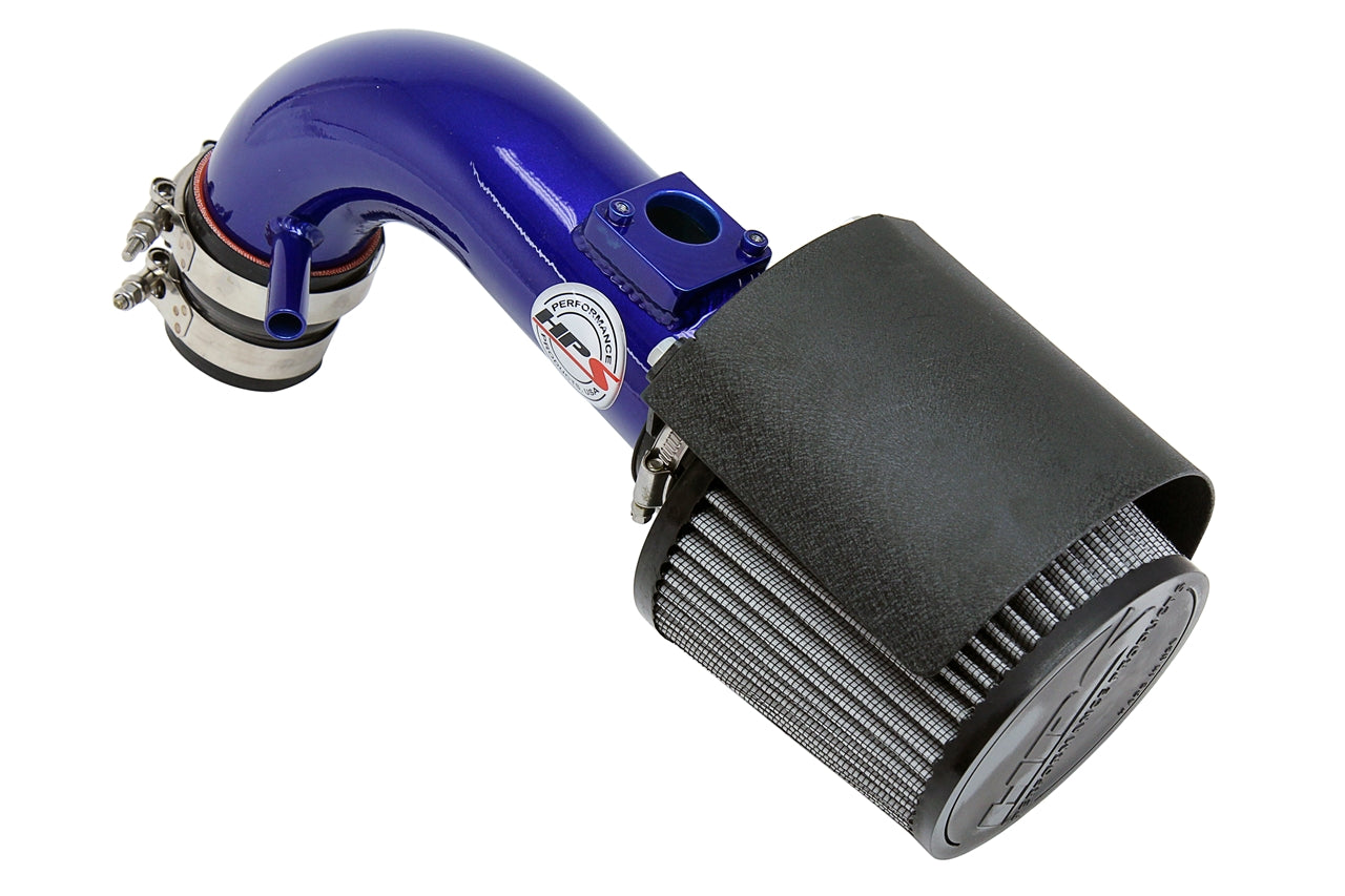 HPS Blue Shortram Cold Air Intake Kit 2009-2013 Toyota Matrix 2.4L 827-501BL