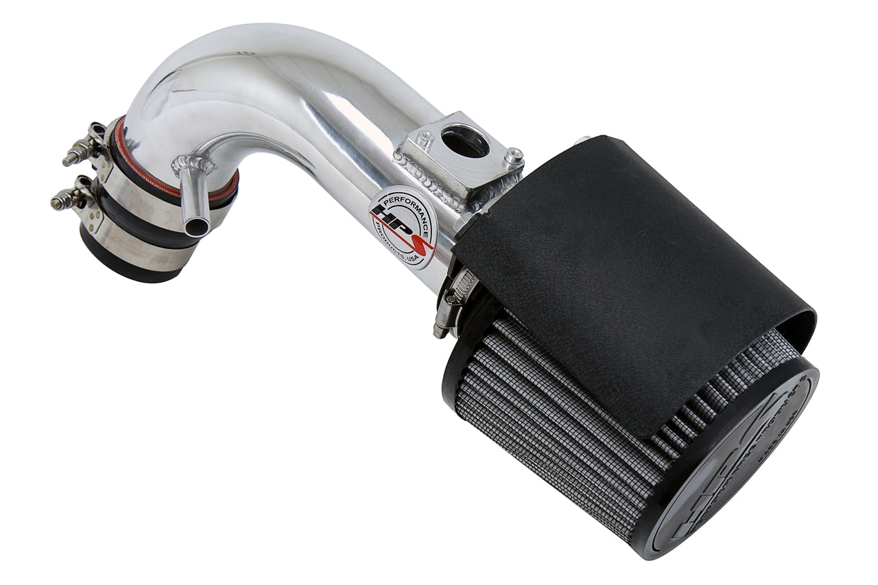 HPS Polish Shortram Cold Air Intake Kit 2009-2013 Toyota Matrix 2.4L 827-501P
