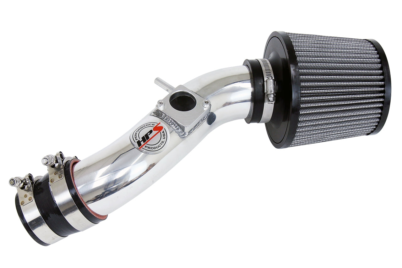 HPS Polish Shortram Cold Air Intake Kit 2003-2004 Pontiac Vibe 1.8L 827-513P