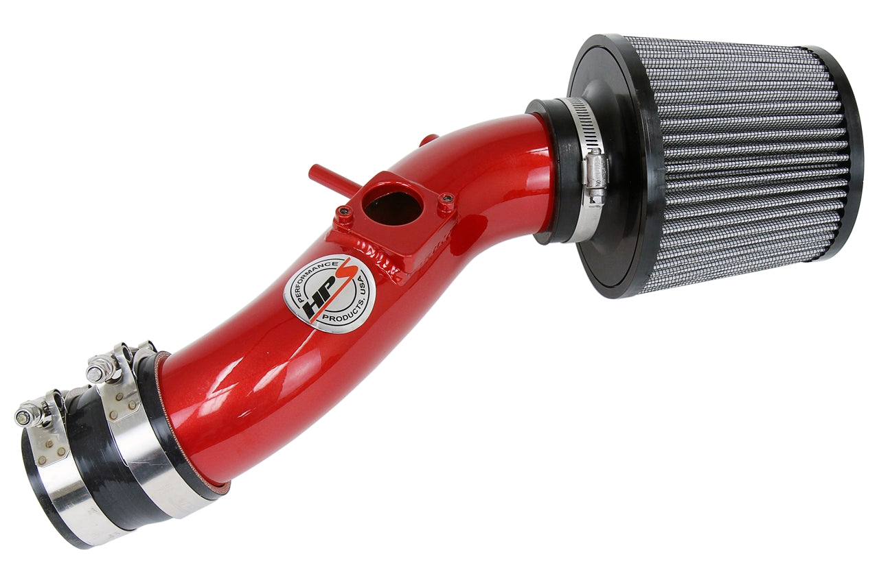 HPS Red Shortram Cold Air Intake Kit 2003-2004 Pontiac Vibe 1.8L 827-513R