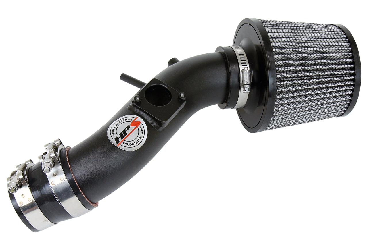 HPS Black Shortram Cold Air Intake Kit 2003-2004 Pontiac Vibe 1.8L 827-513WB