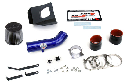 HPS Performance Shortram Air Intake Kit 2003-2006 Nissan 350Z 3.5L V6, Includes Heat Shield, Blue