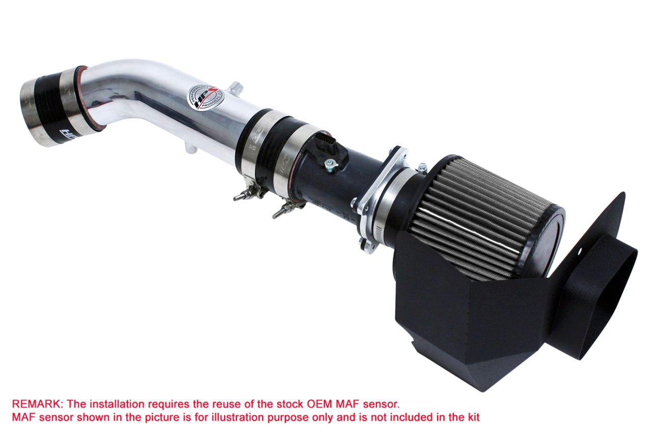 HPS Polish Shortram Cold Air Intake Kit 2003-2006 Nissan 350Z 3.5L V6 827-520P