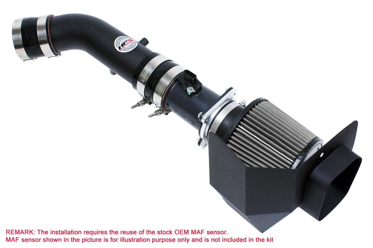 HPS Black Shortram Cold Air Intake Kit 2003-2006 Nissan 350Z 3.5L V6 827-520WB