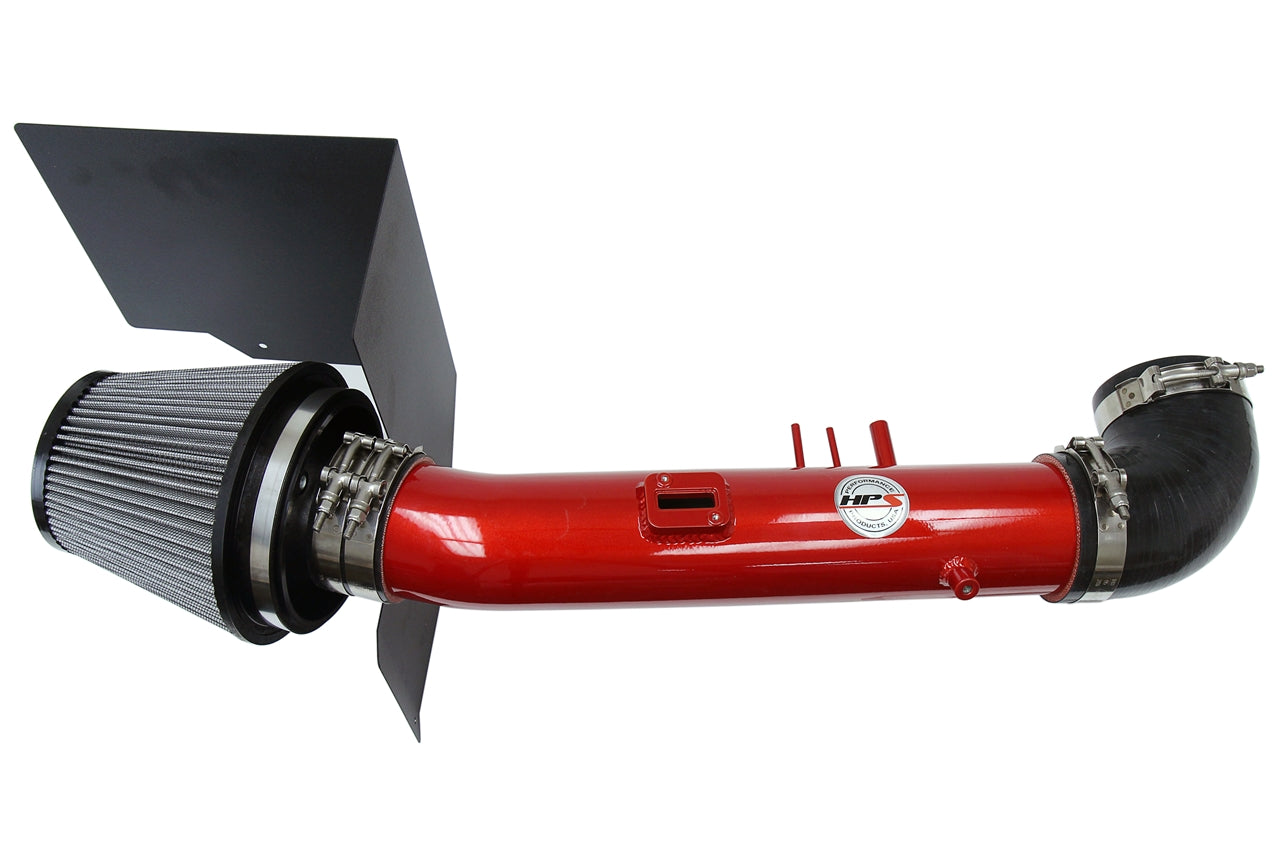 HPS Red Shortram Cold Air Intake Kit 2005-2006 Toyota Tundra 4.7L V8 827-523R