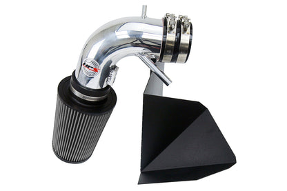 HPS Performance Shortram Air Intake Kit 2013-2015 Hyundai Genesis Coupe 3.8L V6, Includes Heat Shield, Polish