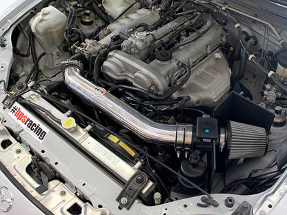 HPS Shortram Air Intake Kit 1999-2005 Mazda Miata 1.8L Non Turbo, Includes Heat Shield, 827-537