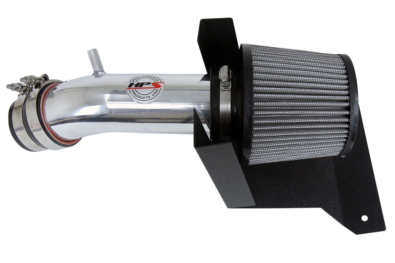 HPS Polish Shortram Cold Air Intake Kit 2011-2016 Hyundai Elantra 1.8L 827-538P
