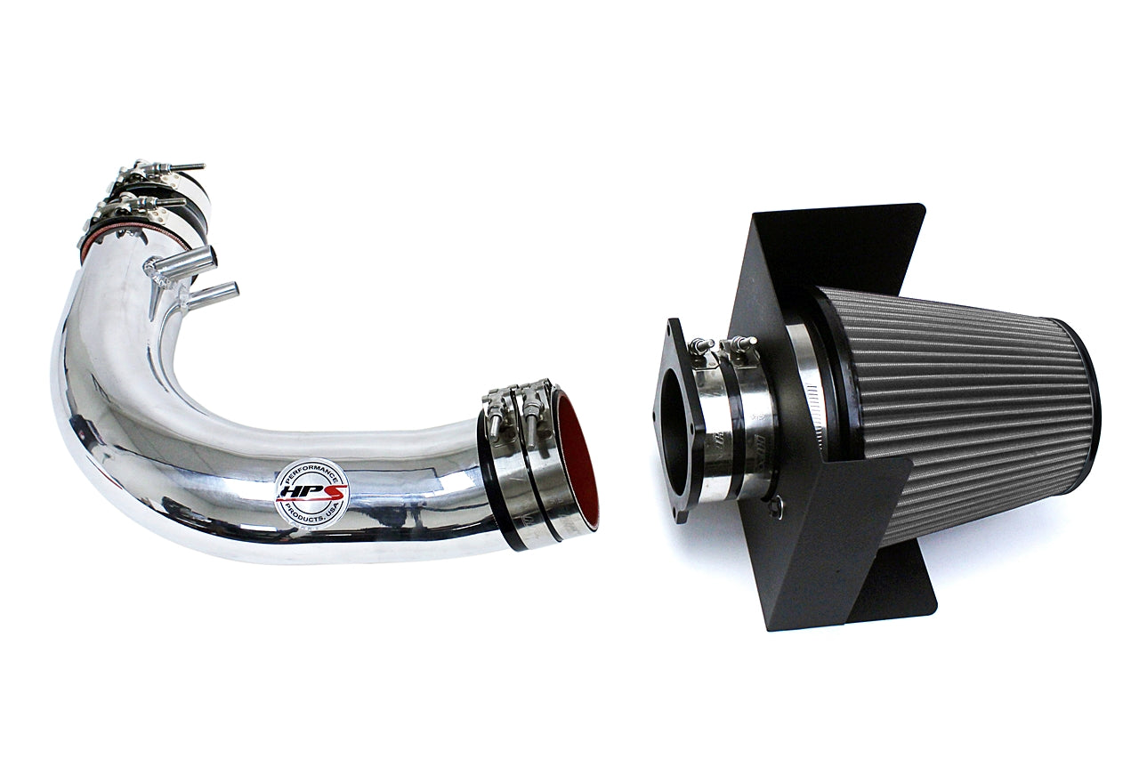 HPS Polish Shortram Cold Air Intake Kit 1998-1999 Lincoln Navigator 5.4L V8 SOHC 827-540P