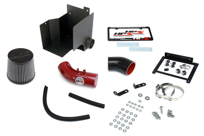 HPS Performance Shortram Air Intake Kit 2013 Kia Forte5 2.0L, Includes Heat Shield, Red