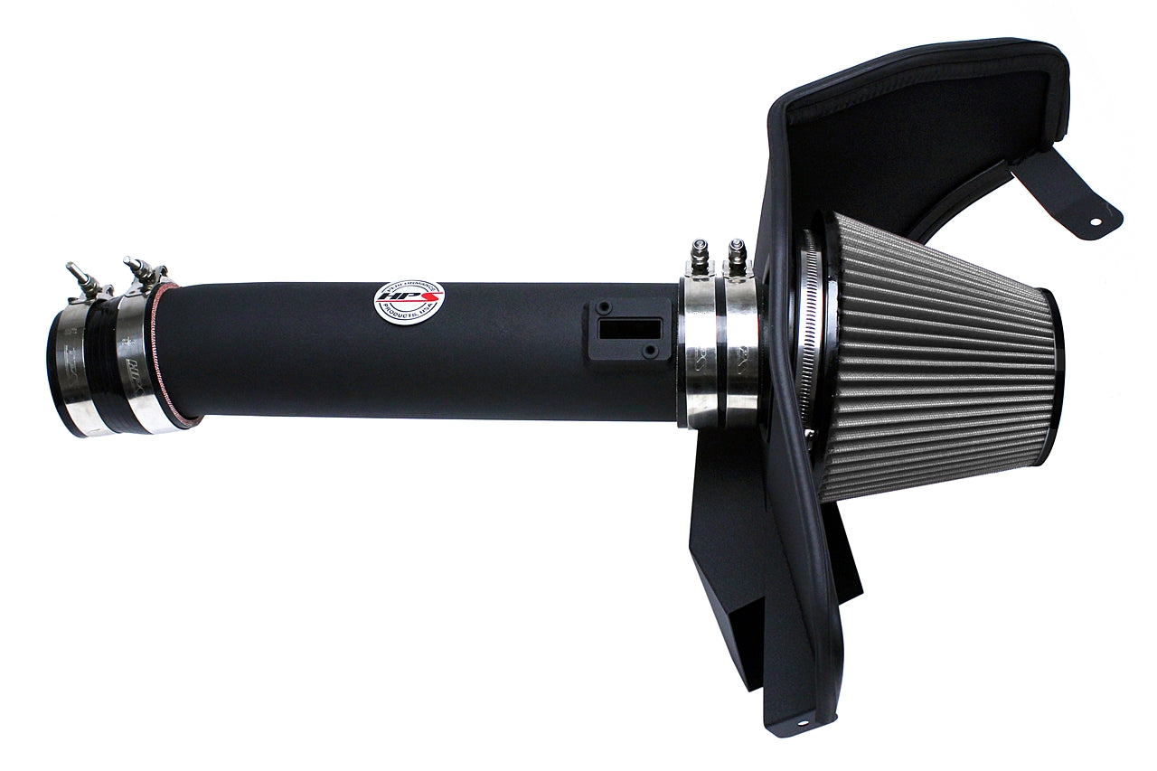 HPS Black Shortram Cold Air Intake Kit 2011-2014 Ford Mustang 3.7L V6 827-561WB