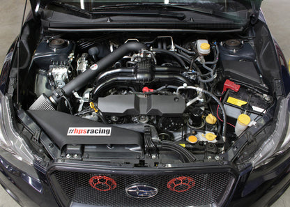 HPS Shortram Air Intake Kit 2012-2016 Subaru Impreza 2.0L Non Turbo, Includes Heat Shield, 827-563