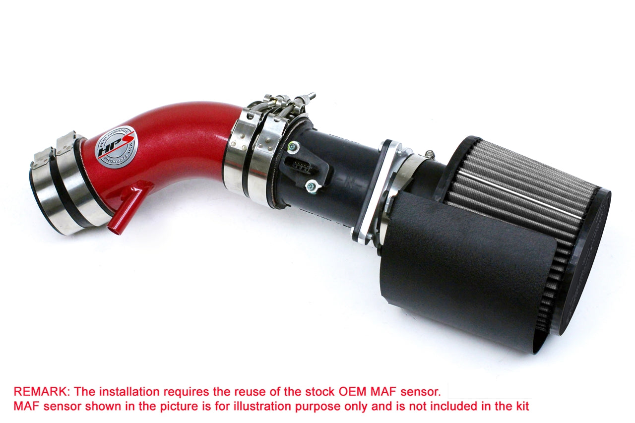 HPS Red Shortram Cold Air Intake Kit 2002-2006 Nissan Altima 2.5L 4Cyl 827-570R