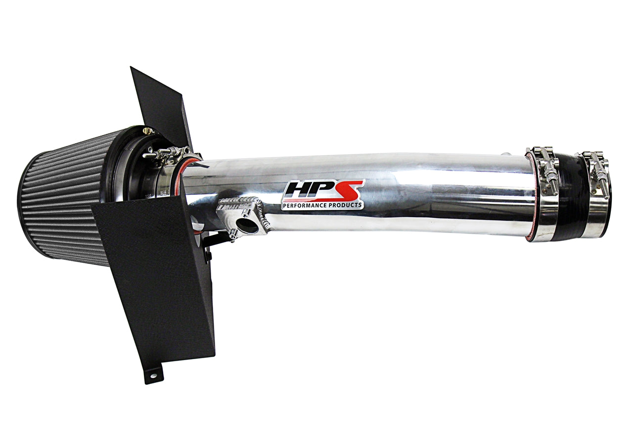 HPS Polish Shortram Cold Air Intake Kit 2010-2014 Toyota FJ Cruiser 4.0L V6 827-583P