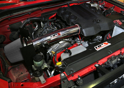 HPS Shortram Air Intake Kit 2010-2024 Toyota 4Runner 4.0L V6, Includes Heat Shield, 827-583