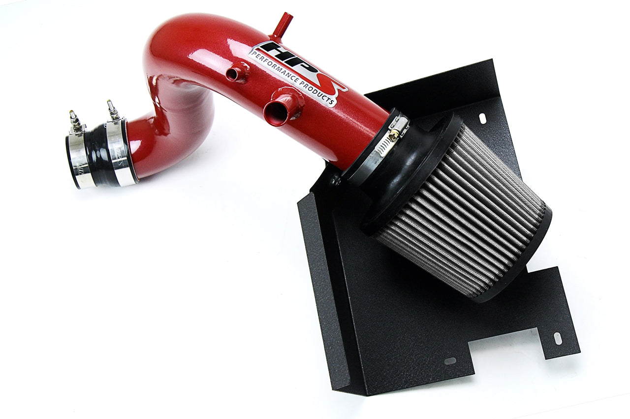 HPS Red Shortram Cold Air Intake Kit 2011-2014 Hyundai Sonata 2.0L Turbo 827-587R