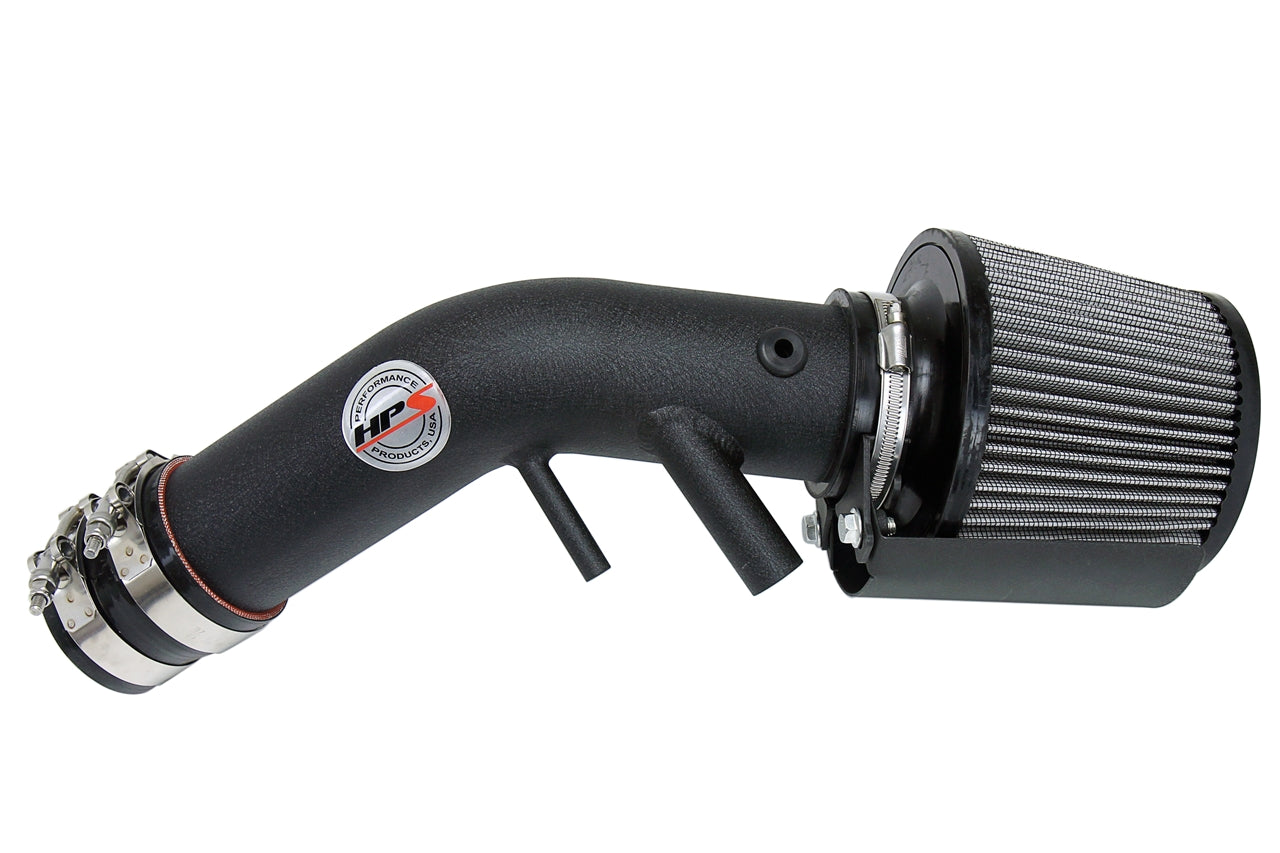 HPS Black Shortram Cold Air Intake Kit 2016-2017 Kia Optima LX 1.6L Turbo 827-594WB