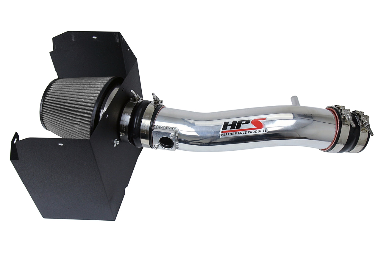 HPS Polish Shortram Cold Air Intake Kit 2016-2019 Toyota Tacoma 3.5L V6 827-595P