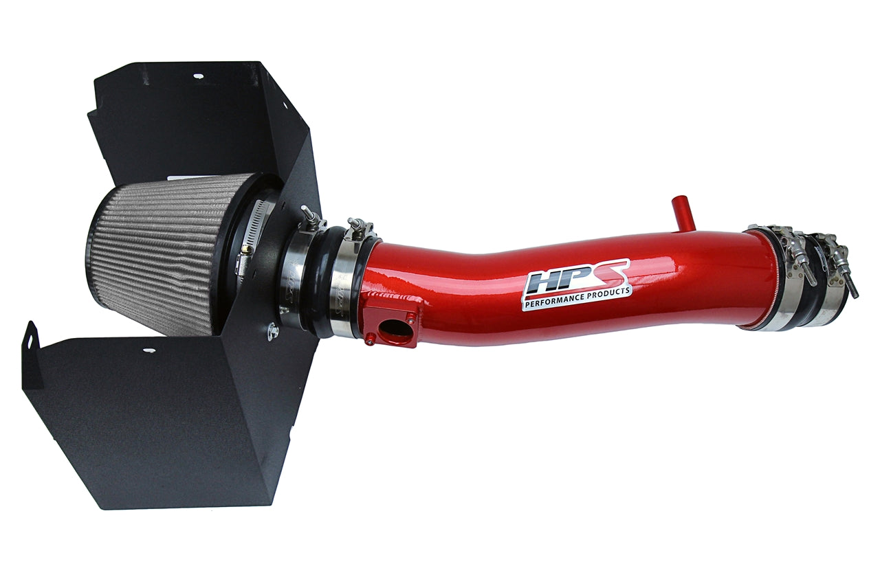 HPS Red Shortram Cold Air Intake Kit 2016-2019 Toyota Tacoma 3.5L V6 827-595R