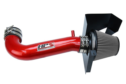 HPS Red Shortram Cold Air Intake Kit 2011-2017 Chrysler 300C 5.7L V8 except Shaker Hood 827-600R