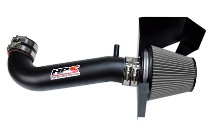 HPS Black Shortram Cold Air Intake Kit 2011-2017 Chrysler 300C 5.7L V8 except Shaker Hood 827-600WB