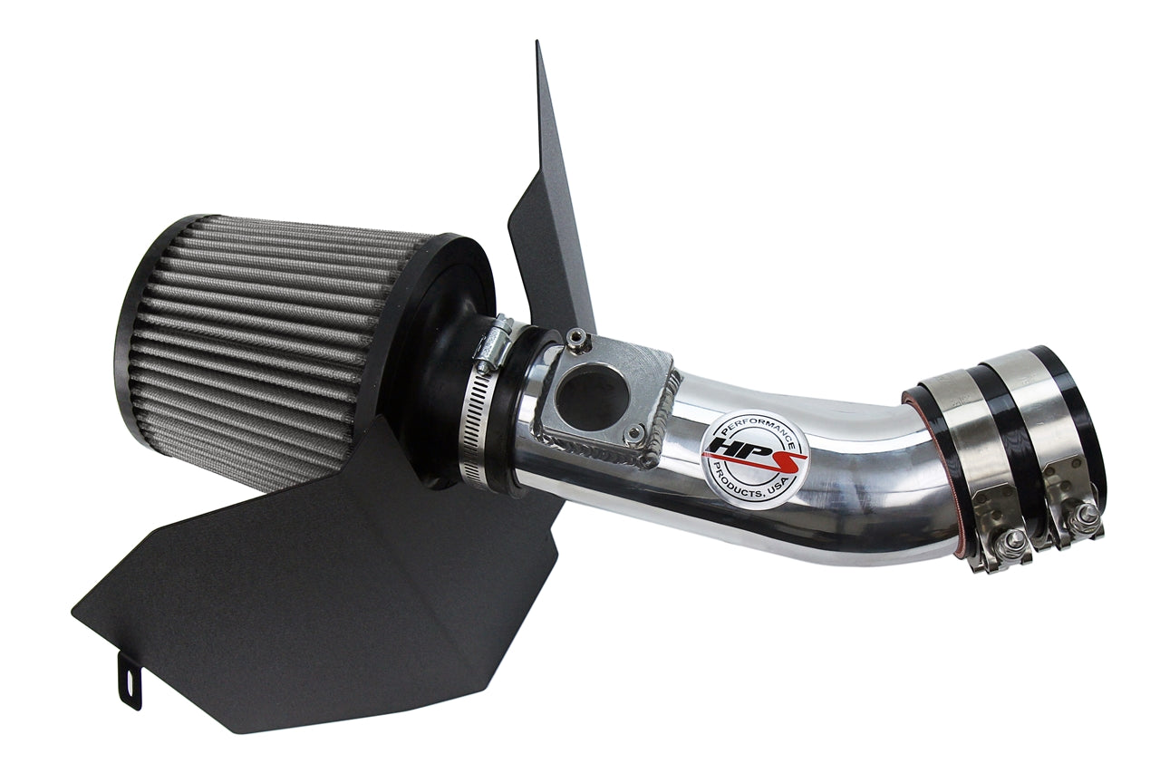 HPS Polish Shortram Cold Air Intake Kit 2002-2005 Subaru Impreza WRX 2.0L Turbo 827-606P