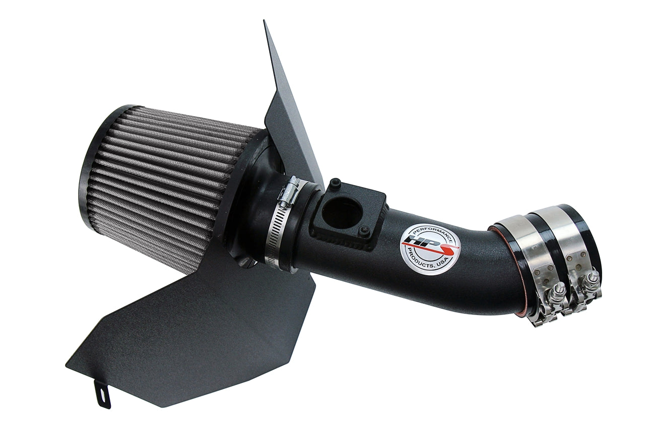HPS Black Shortram Cold Air Intake Kit 2004-2007 Subaru WRX STi 2.5L Turbo 827-606WB