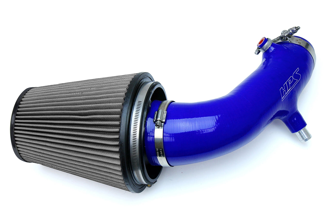 HPS Blue Silicone Cold Air Intake Kit 2000-2003 Honda S2000 AP1 2.0L 827-620BL