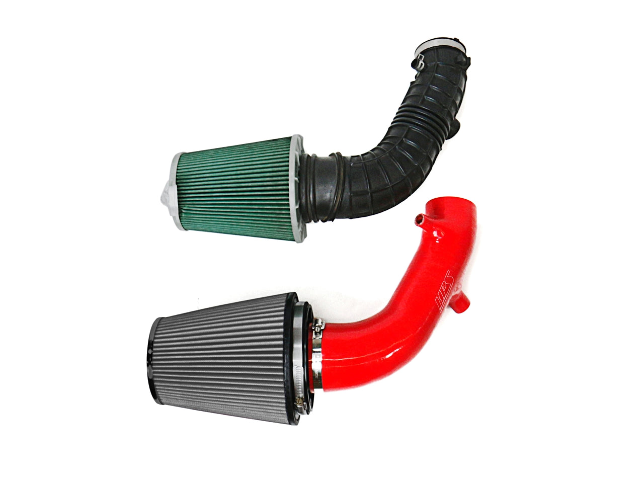 HPS Performance Shortram Air Intake Kit 2004-2005 Honda S2000 AP2 2.2L Throttle Cable, Red