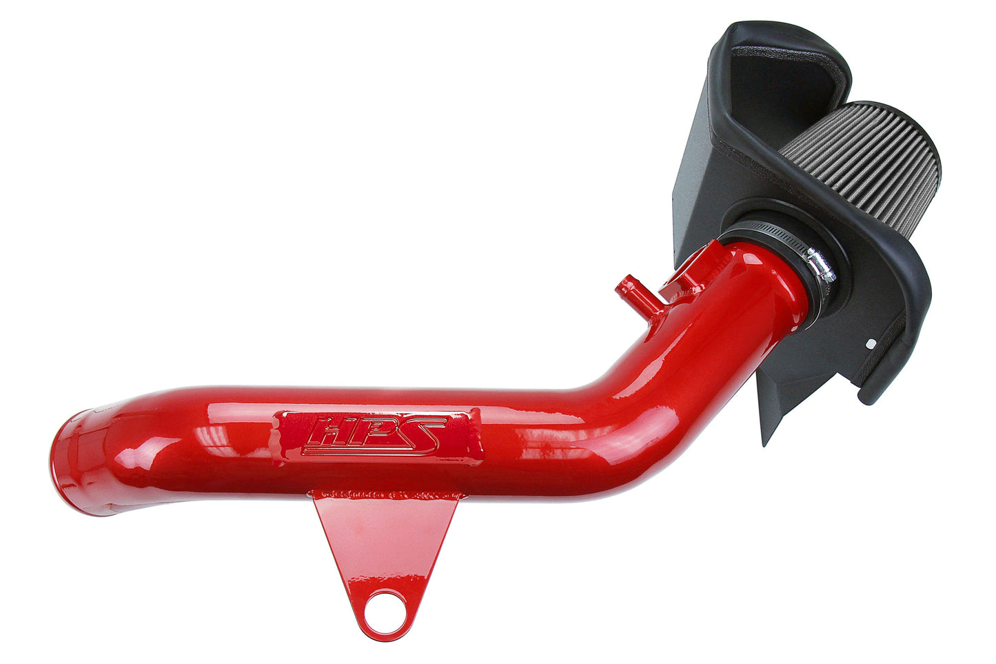 HPS Performance Red Cold Air Intake Kit with Heat Shield 2014-2016 BMW M235i F22 3.0L Turbo N55 827-625R